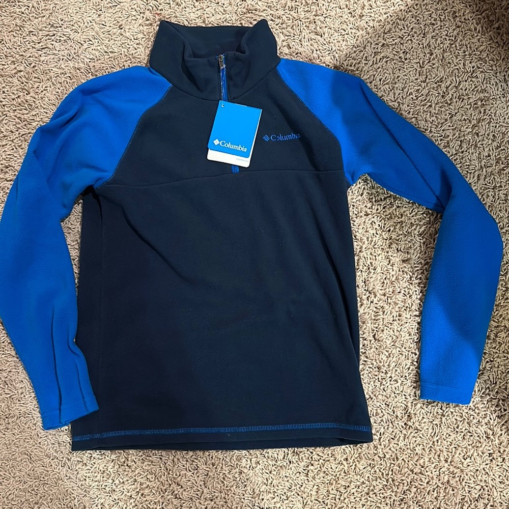 New with Tags Columbia 1/4 zip Pullover